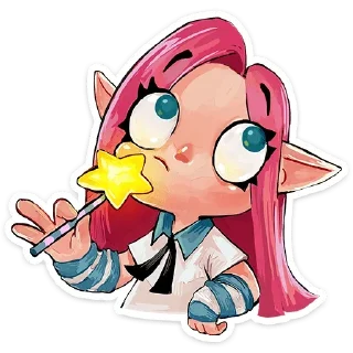 ❤️‍🔥 emoji Фиона | @Earth138 Telegram sticker 10 of 40