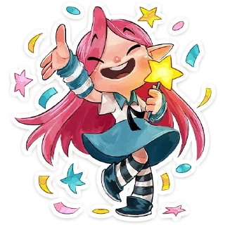 ❤️‍🔥 emoji Фиона | @Earth138 Telegram sticker 18 of 40