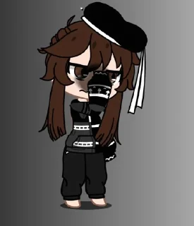 😐 emoji Гача []ди[] Telegram sticker 6 of 8