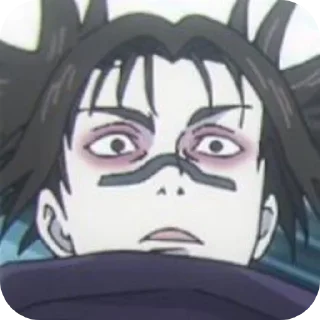 😟 emoji ✧･ﾟ:Best boy Choso kamo🩸:･ﾟ✧ Telegram sticker 6 of 25
