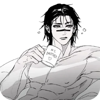 ❤ emoji ✧･ﾟ:Best boy Choso kamo🩸:･ﾟ✧ Telegram sticker 19 of 25