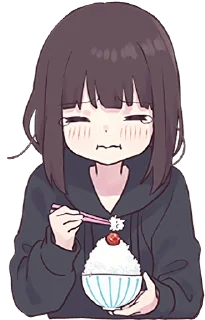 🍧 emoji Menhera-chan Animation 2 ENG :: @line_stickers Telegram sticker 8 of 48
