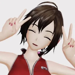 ✌️ emoji °•★Meiko Telegram sticker 16 of 21