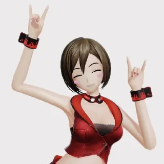 🤟 emoji °•★Meiko Telegram sticker 7 of 21