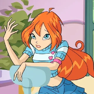 🤷‍♀️ emoji Winx 🧚🏻‍♀️ Telegram sticker 2 of 75