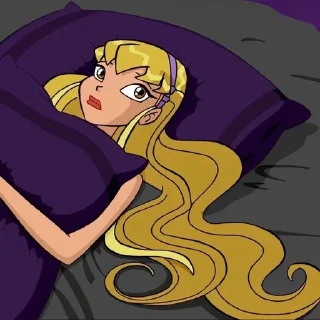 😕 emoji Winx 🧚🏻‍♀️ Telegram sticker 20 of 75