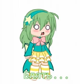 Sticker from Гача Нене
