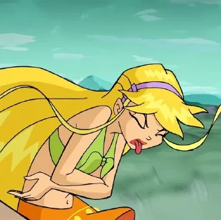 🤮 emoji Winx 🧚🏻‍♀️ Telegram sticker 13 of 75
