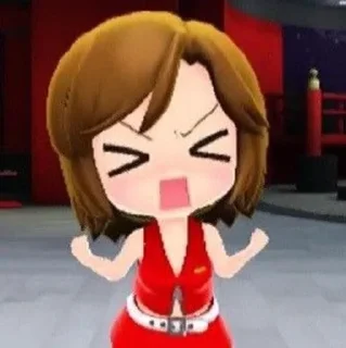 😡 emoji °•★Meiko Telegram sticker 11 of 21