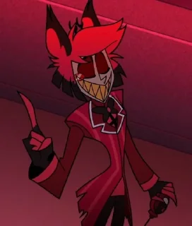 ☝️ emoji hazbinhotel Telegram sticker 10 of 20