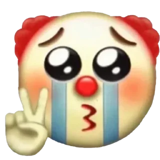 🤡 emoji @EARTH928B <- БОЛЬШЕ Telegram sticker 20 of 53