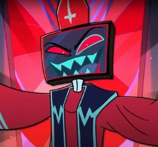 ✝️ emoji hazbinhotel Telegram sticker 15 of 20