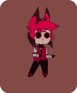 Sticker from Hazbin