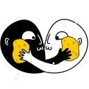🚿 emoji Yin&Yang Telegram sticker 5 of 7