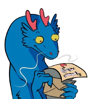🐲 emoji Yang Dragons Telegram sticker 13 of 73