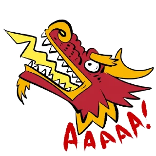 🐉 emoji Yang Dragons Telegram sticker 20 of 73