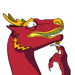🐉 emoji Yang Dragons Telegram sticker 23 of 73