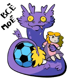 Sticker from Yang Dragons