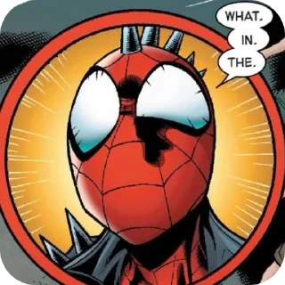 Sticker from Spider-Punk ➩ @Earth928B