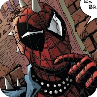 Sticker from Spider-Punk ➩ @Earth928B