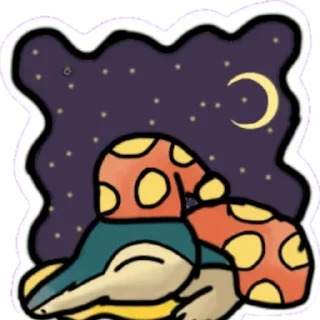 😴 emoji Покемоны Telegram sticker 8 of 58