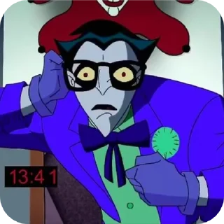 🧐 emoji Joker&Harley Telegram sticker 6 of 51