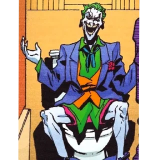 😁 emoji Joker&Harley Telegram sticker 23 of 51