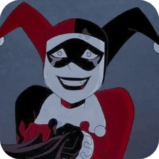 🥲 emoji Joker&Harley Telegram sticker 5 of 51