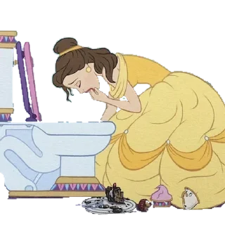 🤮 emoji Bella🎀 Telegram sticker 20 of 22