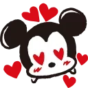 Sticker from Disney Tsum Tsum @xkysluv
