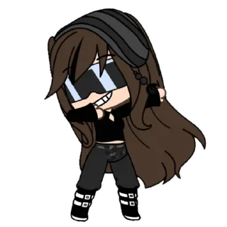 😎 emoji Гача дичь Telegram sticker 19 of 62