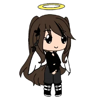 😇 emoji Гача дичь Telegram sticker 7 of 62