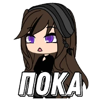 😟 emoji Гача дичь Telegram sticker 6 of 62