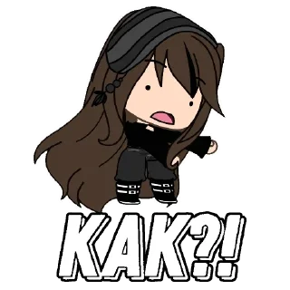 😯 emoji Гача дичь Telegram sticker 17 of 62