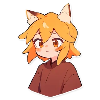😕 emoji СенкоСан Набор #1 от @xcovers Telegram sticker 12 of 59