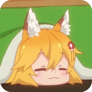 Sticker from Senko san by @m_lostssoul
