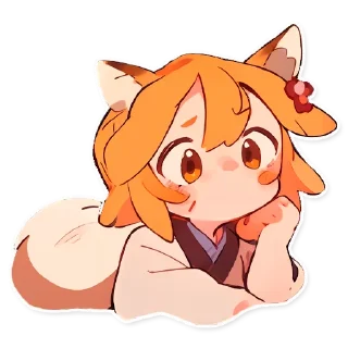 😊 emoji СенкоСан Набор #1 от @xcovers Telegram sticker 20 of 59