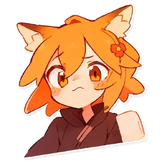 🤨 emoji СенкоСан Набор #1 от @xcovers Telegram sticker 17 of 59
