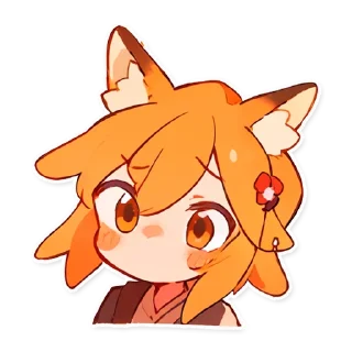 😶 emoji СенкоСан Набор #1 от @xcovers Telegram sticker 8 of 59