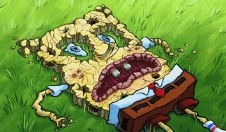 Sticker from spongebob