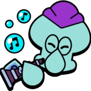 🎶 emoji SpongeBob @maestrostick Telegram sticker 17 of 28