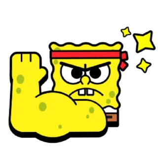 ✨ emoji SpongeBob @maestrostick Telegram sticker 10 of 28