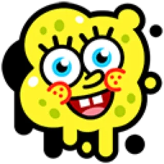 😃 emoji SpongeBob @maestrostick Telegram sticker 14 of 28