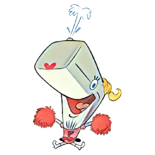 Sticker from Spongebob