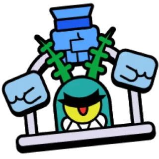 👊 emoji SpongeBob @maestrostick Telegram sticker 22 of 28