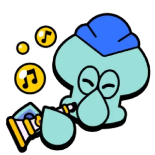 🎶 emoji SpongeBob @maestrostick Telegram sticker 16 of 28
