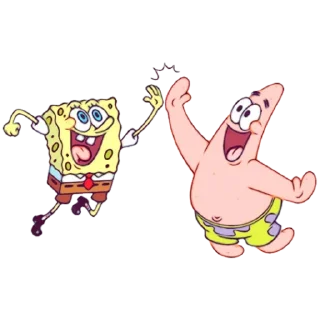 Sticker from Spongebob