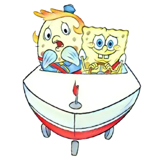 Sticker from Spongebob