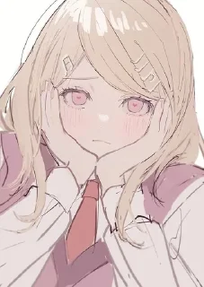 😔 emoji Каэдушка Telegram sticker 9 of 120