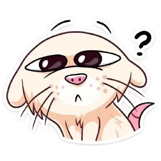 🌟 emoji Cute 🐀 rat @mefedosa Telegram sticker 8 of 65
